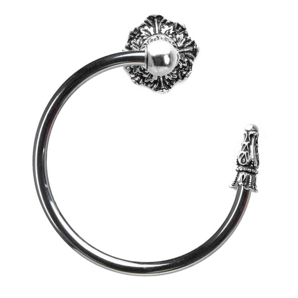 Acanthus Swing Towel Smooth Ring Left Renaissance Style