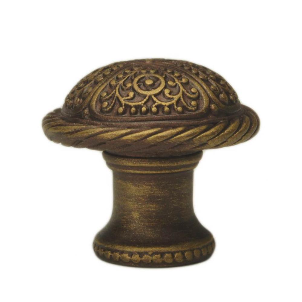 Millennium Large Knob w/ Rope Border