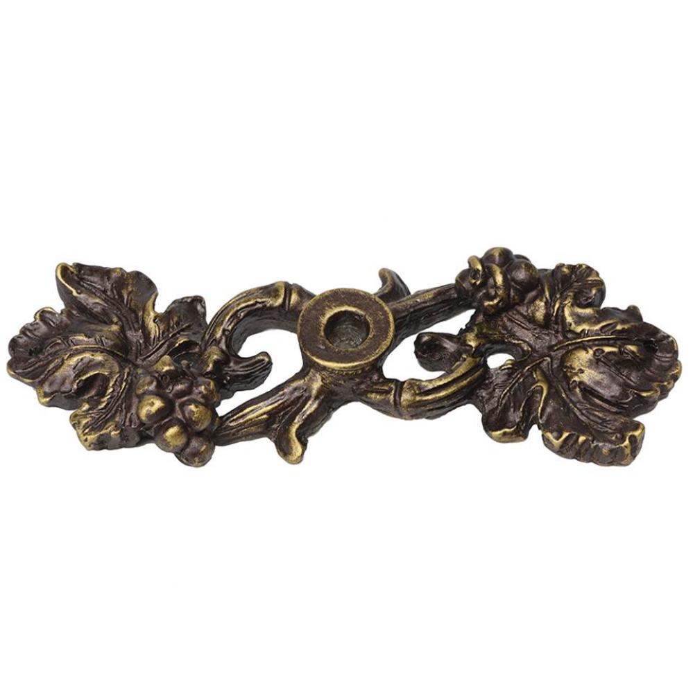 Double Grape Leaf & Vine Medium Escutcheon