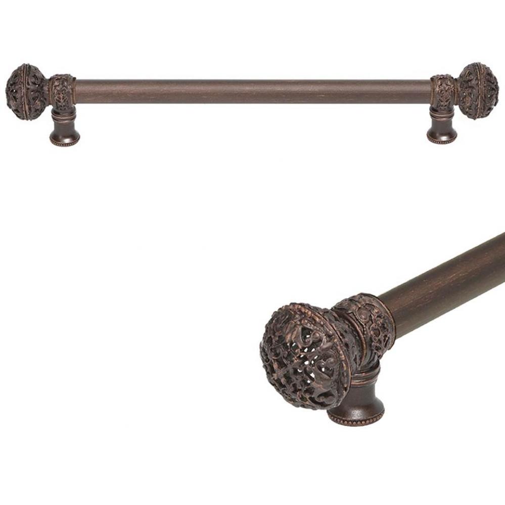 Juliane Grace 18'' O.C. Approx w/ 5/8'' Smooth Center Long Pull Large Finial