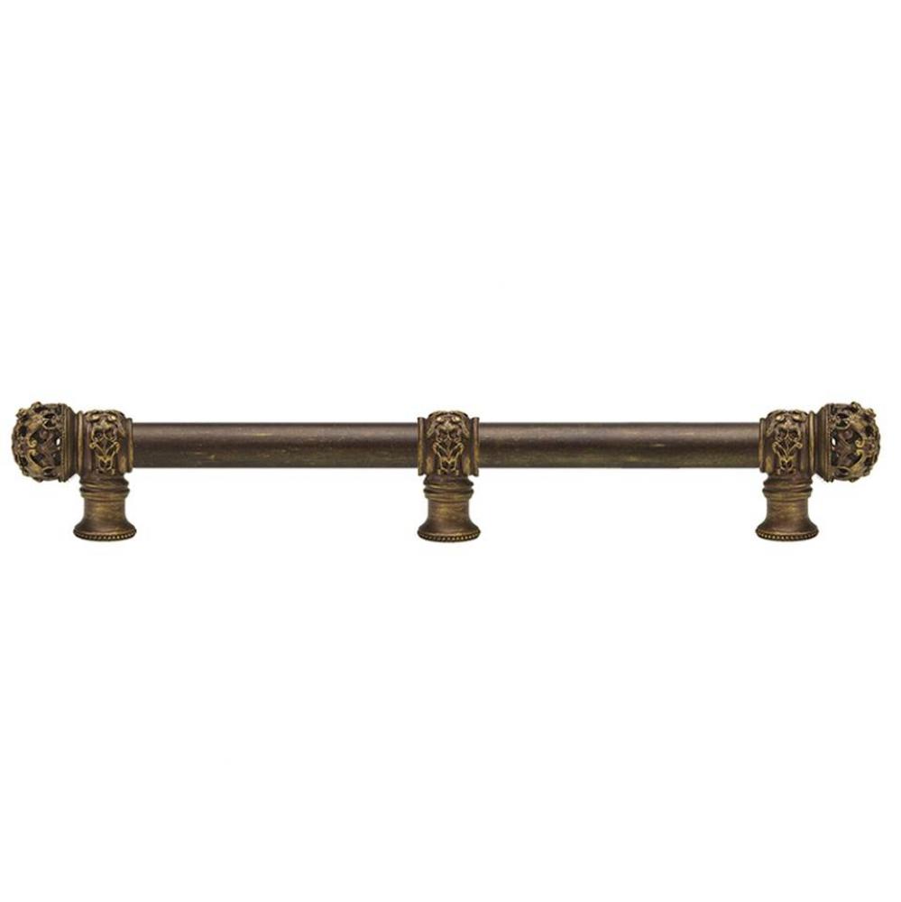 Juliane Grace 18'' O.C Approx w/ 5/8'' Smooth Center Long Pull Small Finial w/