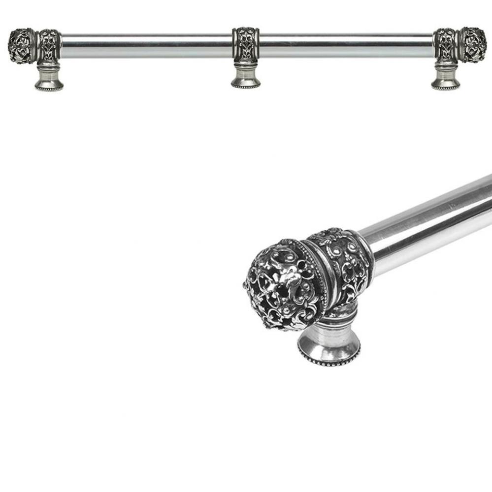 Juliane Grace 18'' O.C Approx w/ 5/8'' Smooth Center Long Pull Small Finial w/