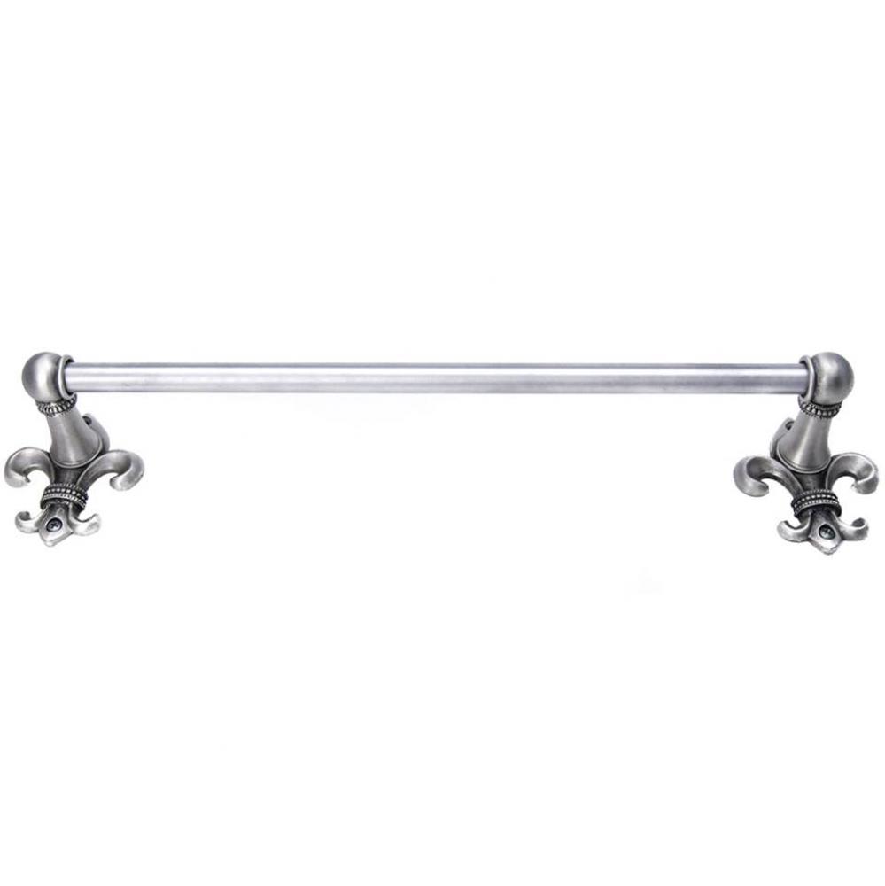 Charlemagne 16'' O.C Approx Towel Bar w/ 5/8'' Smooth Center