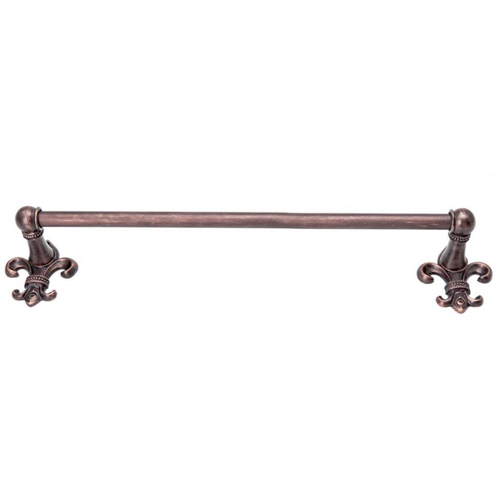 Charlemagne 24'' O.C Approx Towel Bar w/ 5/8'' Smooth Center