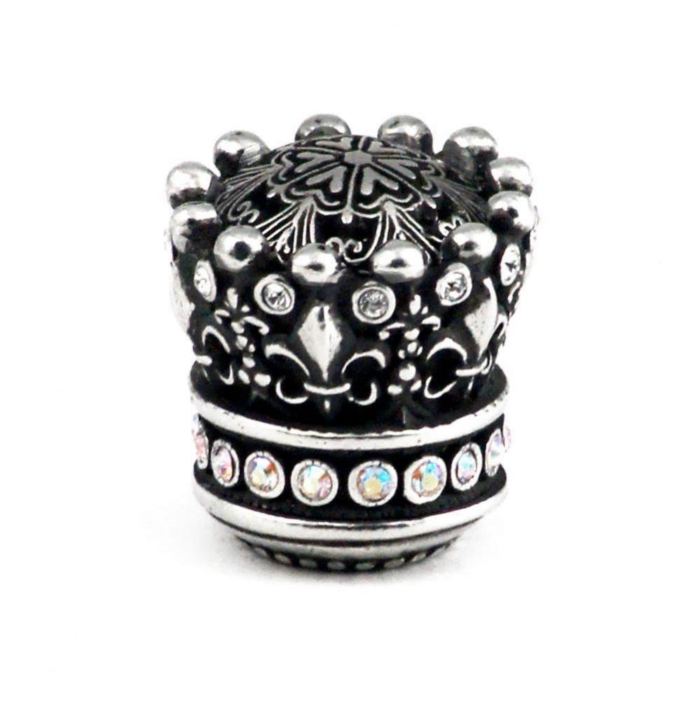 Queen Anne Large Knob w/ Swarovski Crystals