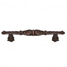 Carpe Diem Hardware 1049-22 - Acanthus 4'' O.C. Pull Romanesque Style w/ Column Base