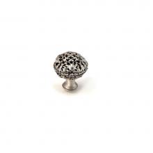 Carpe Diem Hardware 143-2 - Juliane Grace Large Knob Full Round w/ 17 Swarovski Crystals