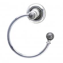 Carpe Diem Hardware 1444-9 - Millennium Swing Towel Smooth Ring Right