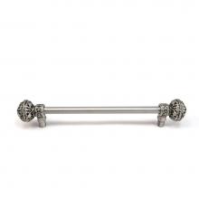 Carpe Diem Hardware 161-2 - Juliane Grace 9'' O.C. Approx w/ 1/2'' Smooth Center Long Pull Large Finial