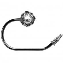 Carpe Diem Hardware 1644R-9 - Acanthus Swing Tissue Reeded Ring Right Renaissance Style