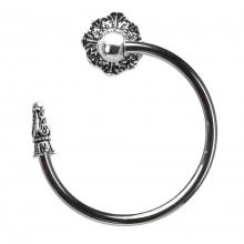 Carpe Diem Hardware 1646-9 - Acanthus Swing Towel Smooth Ring Right Renaissance Style