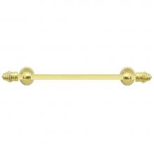 Carpe Diem Hardware 1810R-2 - Cache Ii 16'' O.C. Approx Towel Bar w/ 80 Rivoli Swarovski Crystals w/ 5/8'' R