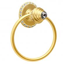 Carpe Diem Hardware 857-3 - Cache 12'' O.C. Approx w/ 1/2'' Smooth Center Long Pull w/ Swarovski Crystals
