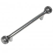 Carpe Diem Hardware 298B-9 - Millennium 4'' O.C. Pull, Millennium Caps On End