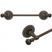 Carpe Diem Hardware 4250R-12 - Juliane Grace Ii 16'' O.C. Approx Towel Bar w/ 417 Swarovski Crystals w/ 5/8''