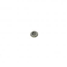 Carpe Diem Hardware 4518-2 - Monticello Small Round Escutcheon w/ Swarovski Crystals