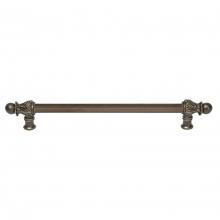 Carpe Diem Hardware 5552R-3 - Acanthus 12'' O.C.  w/ 5/8'' Reeded Center Long Pull Romanesque Style