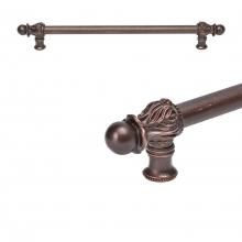 Carpe Diem Hardware 5553-22 - Acanthus 18'' O.C.  w/ 5/8'' Smooth Center Long Pull Romanesque Style