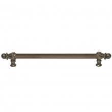 Carpe Diem Hardware 5553R-3 - Acanthus 18'' O.C.  w/ 5/8'' Reeded Center Long Pull Romanesque Style