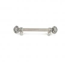 Carpe Diem Hardware 5600-12 - Juliane Grace 6'' O.C. Approx w/ 5/8'' Smooth Center Long Pull Large Finial