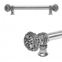 Carpe Diem Hardware 5601-9 - Juliane Grace 9'' O.C. Approx w/ 5/8'' Smooth Center Long Pull Large Finial