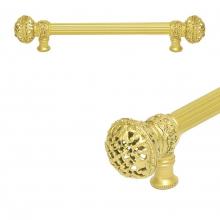 Carpe Diem Hardware 5601R-12 - Juliane Grace 9'' O.C. Approx w/ 5/8'' Reeded Center Long Pull Large Finial