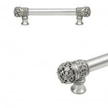 Carpe Diem Hardware 5610-12 - Juliane Grace 6'' O.C. Approx w/ 5/8'' Smooth Center Long Pull Small Finial