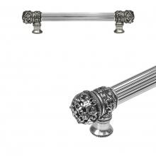 Carpe Diem Hardware 5610R-9 - Juliane Grace 6'' O.C. Approx w/ 5/8'' Reeded Center Long Pull Small Finial