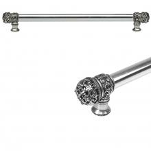 Carpe Diem Hardware 5613-9 - Juliane Grace 18'' O.C Approx w/ 5/8'' Smooth Center Long Pull Small Finial