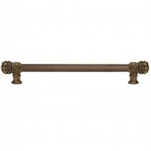 Carpe Diem Hardware 5613R-3 - Juliane Grace 18'' O.C Approx w/ 5/8'' Reeded Center Long Pull Small Finial