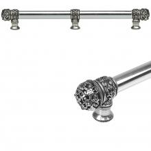 Carpe Diem Hardware 5617-9 - Juliane Grace 12'' O.C. Approx w/ 5/8'' Smooth Center Long Pull Small Finial w