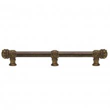 Carpe Diem Hardware 5618-3 - Juliane Grace 18'' O.C Approx w/ 5/8'' Smooth Center Long Pull Small Finial w/