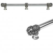 Carpe Diem Hardware 5618-9 - Juliane Grace 18'' O.C Approx w/ 5/8'' Smooth Center Long Pull Small Finial w/