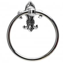 Carpe Diem Hardware 562-9 - Charlemagne Full Towel Smooth Ring