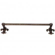Carpe Diem Hardware 566-3 - Charlemagne 24'' O.C Approx Towel Bar w/ 5/8'' Smooth Center