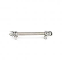 Carpe Diem Hardware 5680-2 - Cricket Cage 6'' O.C. Approx w/ 5/8'' Smooth Center Long Pull Small Finial