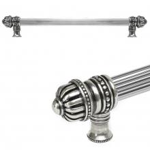 Carpe Diem Hardware 5683R-9 - Cricket Cage 18'' O.C. Approx w/ 5/8'' Reeded Center Long Pull Small Finial