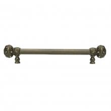 Carpe Diem Hardware 5691R-3 - Juliane Grace 9'' O.C. Approx w/ 5/8'' Reeded Center Long Pull Large Finial w/