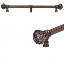 Carpe Diem Hardware 1505-3 - Oracle 36'' O.C. Approx Towel Bar w/ 5/8'' Smooth Center