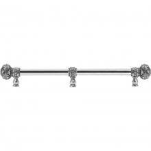 Carpe Diem Hardware 5699-9 - Juliane Grace 22'' O.C. Approx w/ 5/8'' Smooth Center Long Pull Large Finial w