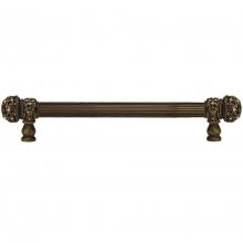 Carpe Diem Hardware 5701R-3 - Juliane Grace 9'' O.C. Approx w/ 5/8'' Reeded Center Long Pull Small Finial w/