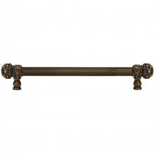 Carpe Diem Hardware 5702R-3 - Juliane Grace 12'' O.C. Approx w/ 5/8'' Reeded Center Long Pull Small Finial w