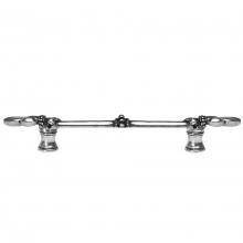 Carpe Diem Hardware 600-9 - Charlemagne 5'' O.C. Pull w/ Large Fleur De Lys