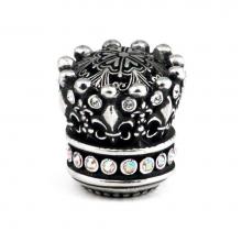 Carpe Diem Hardware 6101-2 - Queen Anne Large Knob w/ Swarovski Crystals