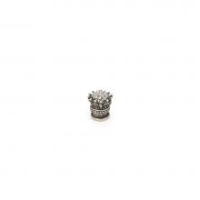 Carpe Diem Hardware 6306-2 - Queen Elizabeth Petite Knob w/ Swarovski Crystals