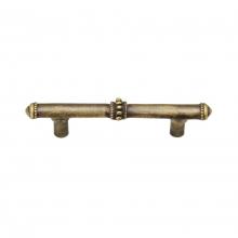 Carpe Diem Hardware 720-3 - Classic 3'' O.C. Pull w/ Beaded Treatment On Center And Ends