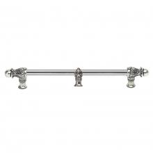 Carpe Diem Hardware 783S-9 - Acanthus 18'' O.C.  w/ 1/2'' Round Smooth Bar Romanesque Style w/ Cen