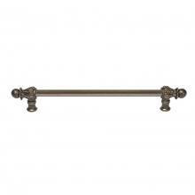 Carpe Diem Hardware 823S-3 - Acanthus 12'' O.C.  w/ 1/2'' Round Smooth Bar Long Pull Romanesque St