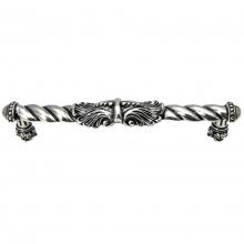 Carpe Diem Hardware 828-9 - Acanthus 6'' O.C. Large Pull Romanesque Style