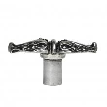 Carpe Diem Hardware 836-9 - Acanthus Leaves Large Knob Romanesque Style